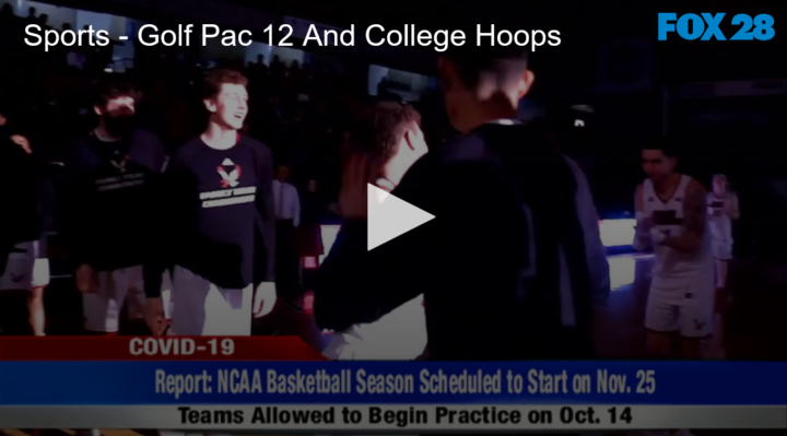 2020-09-17 Whack-Punt-Swish Golf, Pac-12 and College Hoops in this Video FOX 28 Spokane