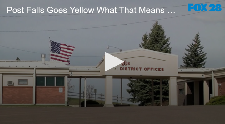 2020-10-12 Post Falls Goes Yellow What That Means For Schools FOX 28 Spokane