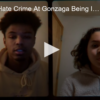 2020-11-12 UPDATE Hate Crime At Gonzaga Being Investigated FOX 28 Spokane