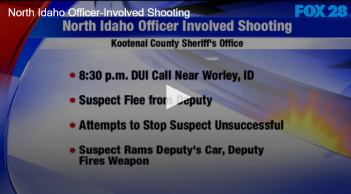 info graph on North Idaho officer involved shooting