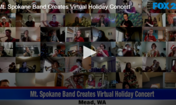 Mt. Spokane Band Creates Virtual Holiday Concert