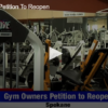 inside of gym with gym machines