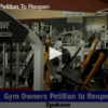 Gym Owners Petition To Reopen