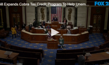 Bill Expands Cobra Tax Credit Program To Help Unemployed