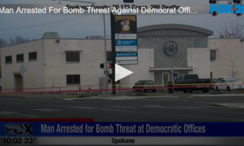 Man Arrested For Bomb Threat Against Democrat Office Location