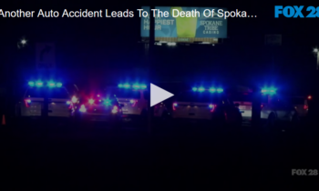 Another Auto Accident Leads to the Death of a Spokane Resident