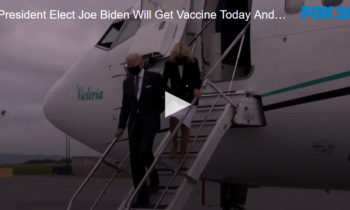 President Elect Joe Biden Will Get Vaccine Today and Why Trump Has Yet to be Vaccinated