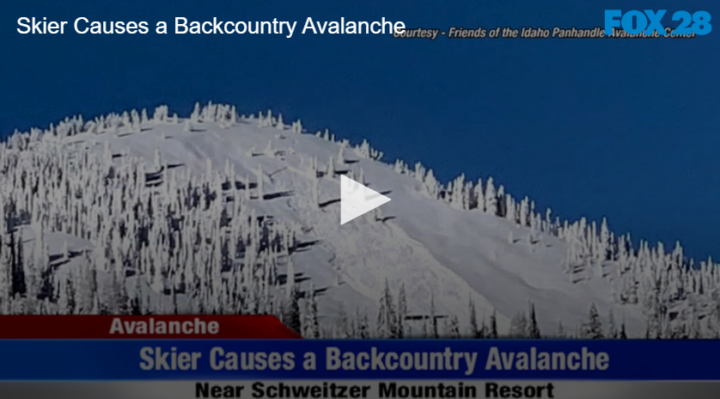 mountain peak covered in snow