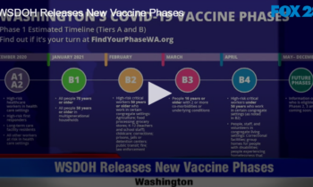 WSDOH Releases New Vaccine Phases