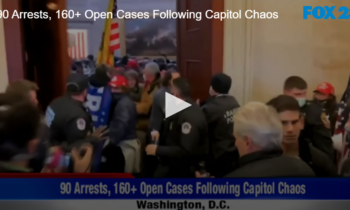 90 Arrests, 160+ Open Cases Following Capitol Chaos