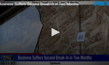 Business Suffers Second Break-In in Two Months