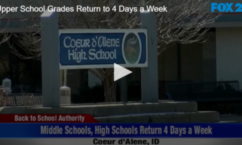 Upper School Grades Return to 4 Days a Week