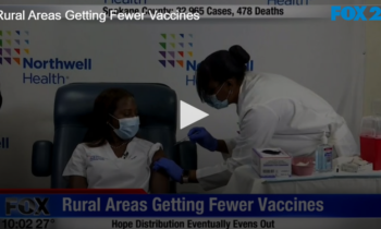 Rural Areas Getting Fewer Vaccines