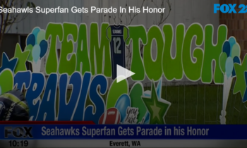 Seahawks Superfan Gets Parade in His Honor