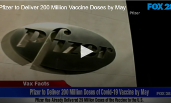 Pfizer to Deliver 200 Million Vaccine Doses by May