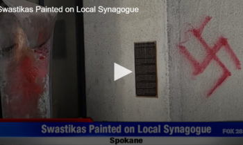 Swastikas Painted on Local Synagogue