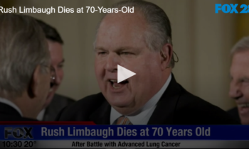 Rush Limbaugh Dies at 70-Years-Old