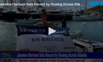 Jasmine Harrison Sets Record by Rowing Across Atlantic