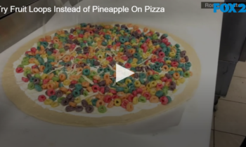 Try Fruit Loops Instead of Pineapple On Pizza