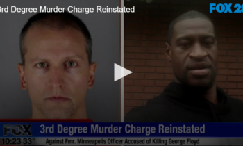 3rd Degree Murder Charge Reinstated