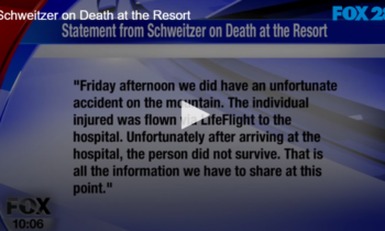 Schweitzer on Death at the Resort