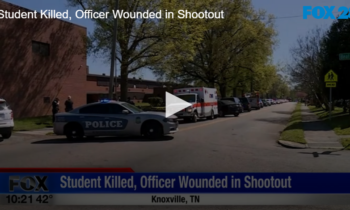 Student Killed, Officer Wounded in Shootout