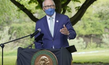 Gov. Jay Inslee announces new protections for workers getting vaccinated or quarantining, extends mask guidelines to reflect CDC