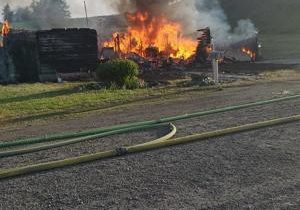 Fire crews respond to structure fire in Rosalia