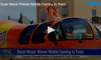 Oscar Mayer Wiener Mobile Coming to Town