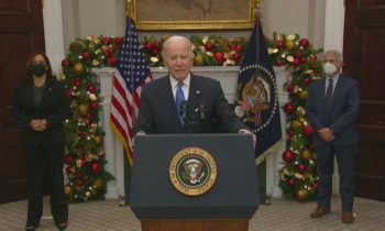 New variant cause for concern, not panic, Biden tells US