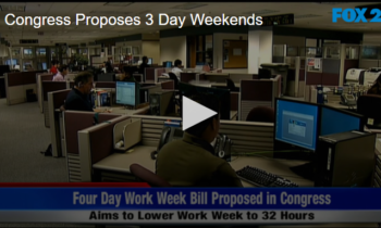 Congress Proposes Permanent 3 Day Weekends