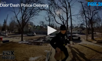 Door Dash Police Delivery