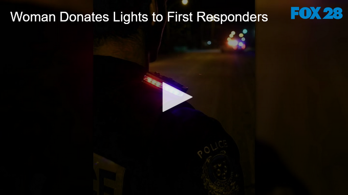 Woman Donates Lights to First Responders FOX 28 Spokane