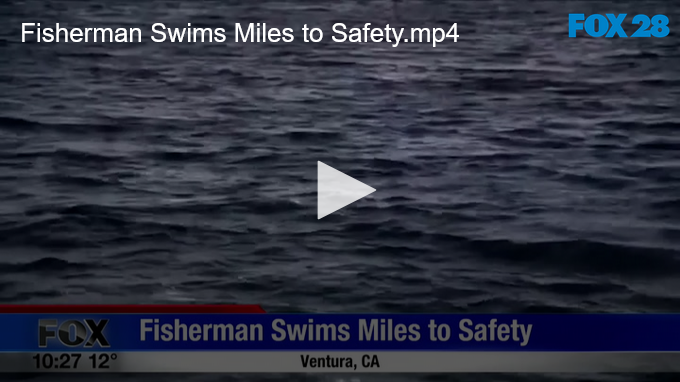 Fisherman Swims Miles to Safety FOX 28 Spokane