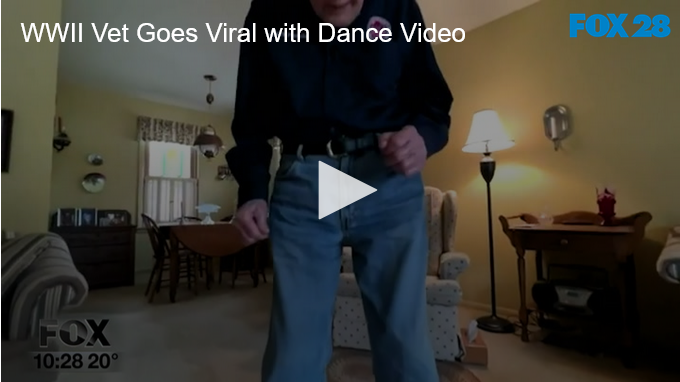 WWII Vet Goes Viral with Dance Moves