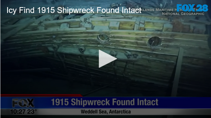 Icy Find 1915 Shipwreck Found Intact FOX 28 Spokane