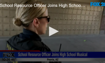 School Resource Officer Joins High School Musical