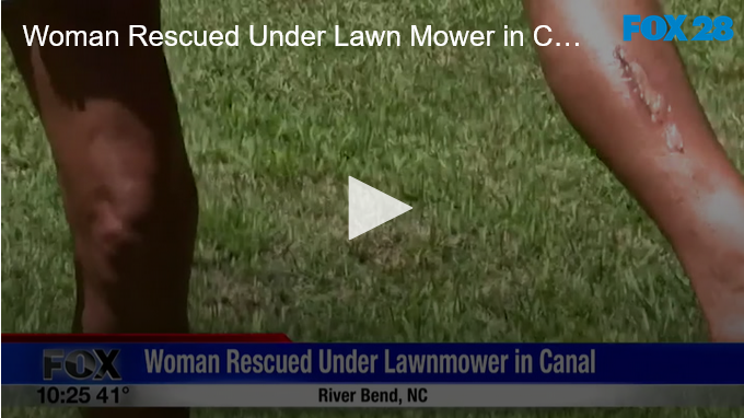 Woman Rescued Under Lawn Mower in Canal FOX 28 Spokane