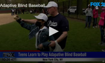 Teens Learn Adaptive Blind Baseball