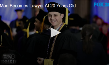 Man Becomes Lawyer at 20 Years Old