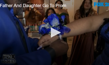 Father And Daughter Go To Prom