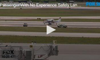 Passenger With No Experience Safely Lands Plane