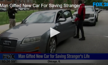 Man Gifted New Car For Saving Stranger’s Life