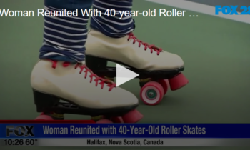 Woman Reunited With 40-year-old Roller Skates