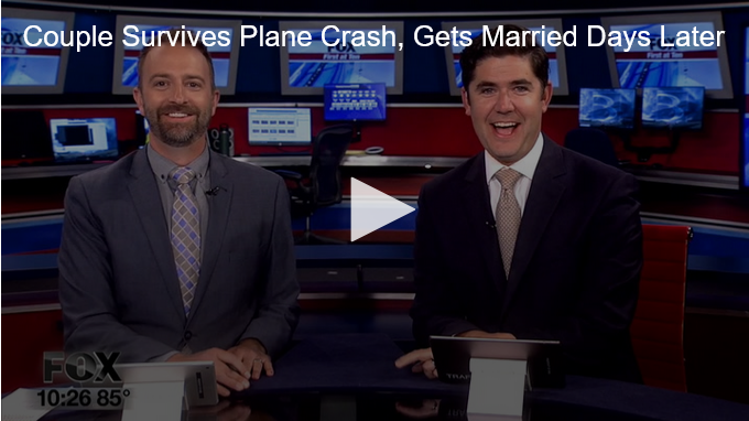 Couple Survives Plane Crash Gets Married Days Later FOX 28 Spokane