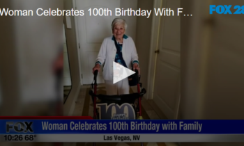 Woman Celebrates 100th Birthday With Family