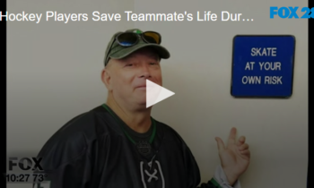 Hockey Players Save Teammate’s Life During Heart Attack