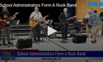 School Administrators Form A Rock Band