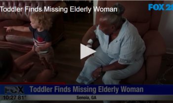 Toddler Finds Missing Elderly Woman