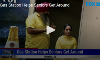 Gas Station Helps Seniors Get Around